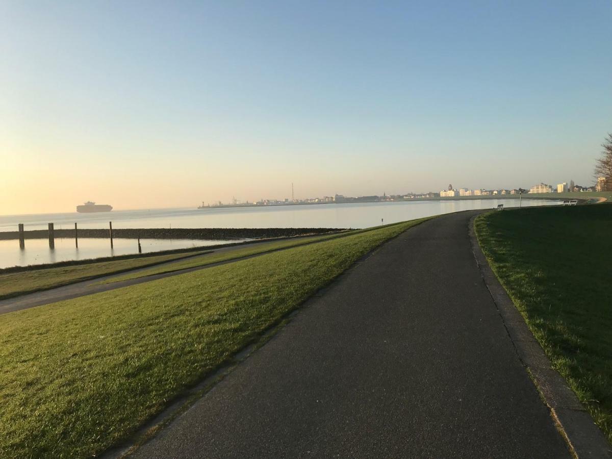 Deichblick Lejlighed Cuxhaven Eksteriør billede